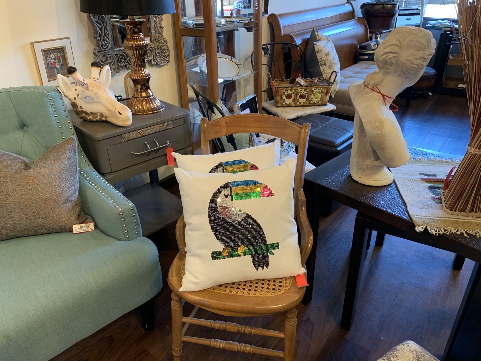 Inside Glenna's Rescued Treasures & Consignment at 2977 Solano Ave., Suite C in Napa.
